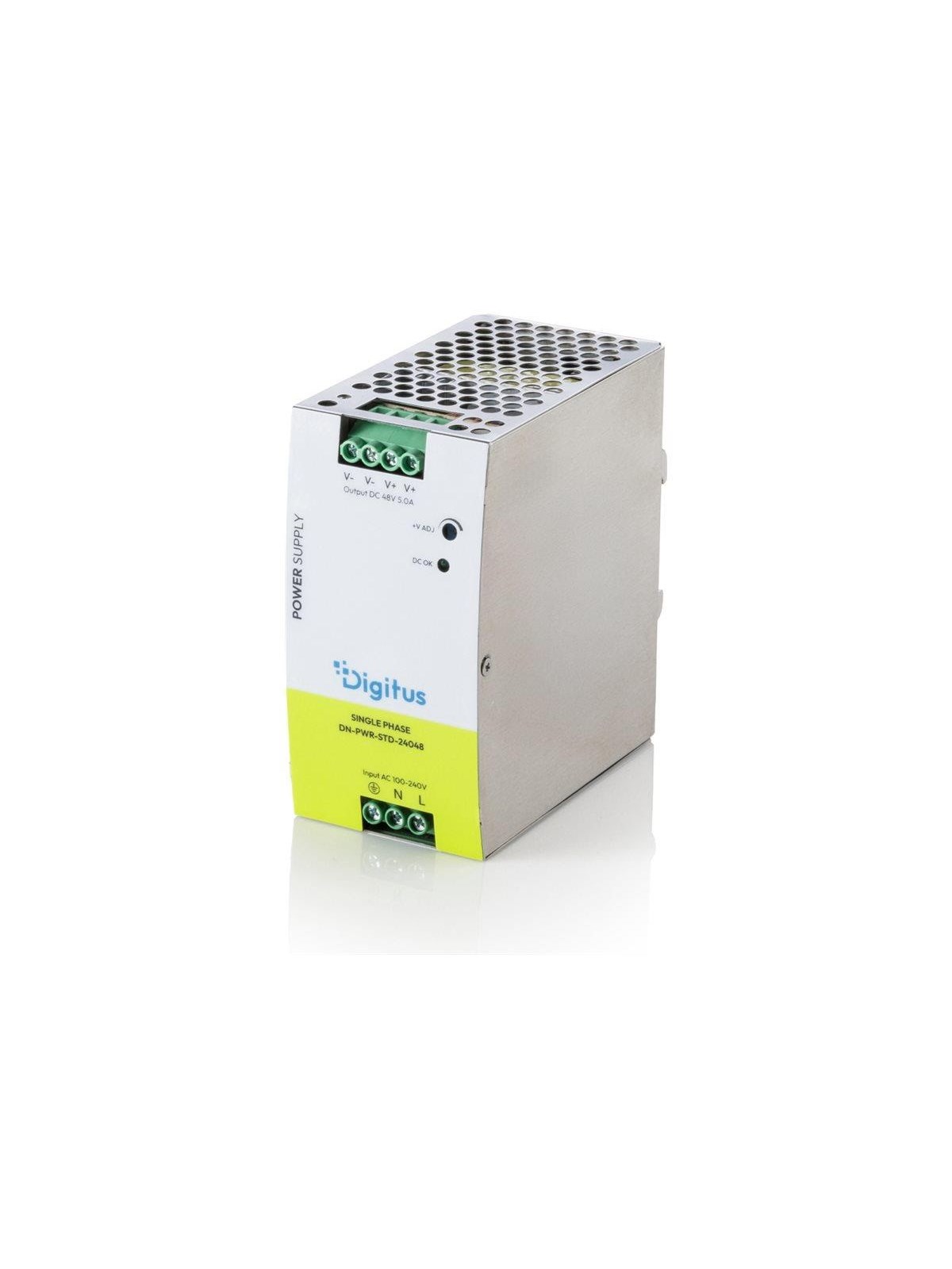DIGITUS Industrial - power supply - 48 V metal case - 240 watt Netzteile - 240 Watt - 80 Plus