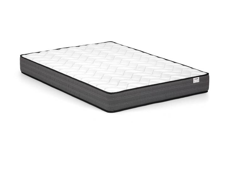 Matelas classique polyester blanc 120 x 190