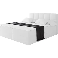 BOXBETT mit Matratze H3 - FAMA - 200x200 cm Weiß Quelle
