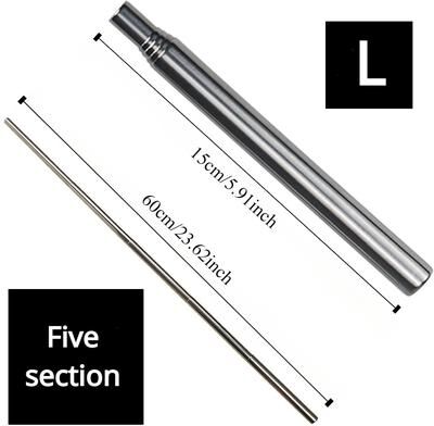 Smart Shopping Spot Telescopic Stainless Steel Camping Fire Starter Pipe For Outdoor Survival & BBQ l