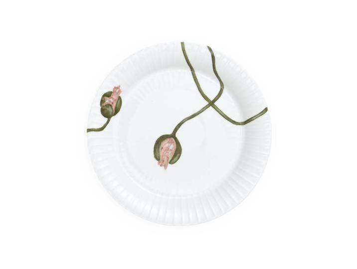 Kähler Petite assiette Hammershøi Poppy 19cm Blanc