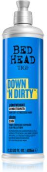 Tigi Down N' Dirty Lightweight Conditioner condicionador de limpeza desintoxicante para uso diário 400 ml. Down N' Dirty Lightweight Conditioner