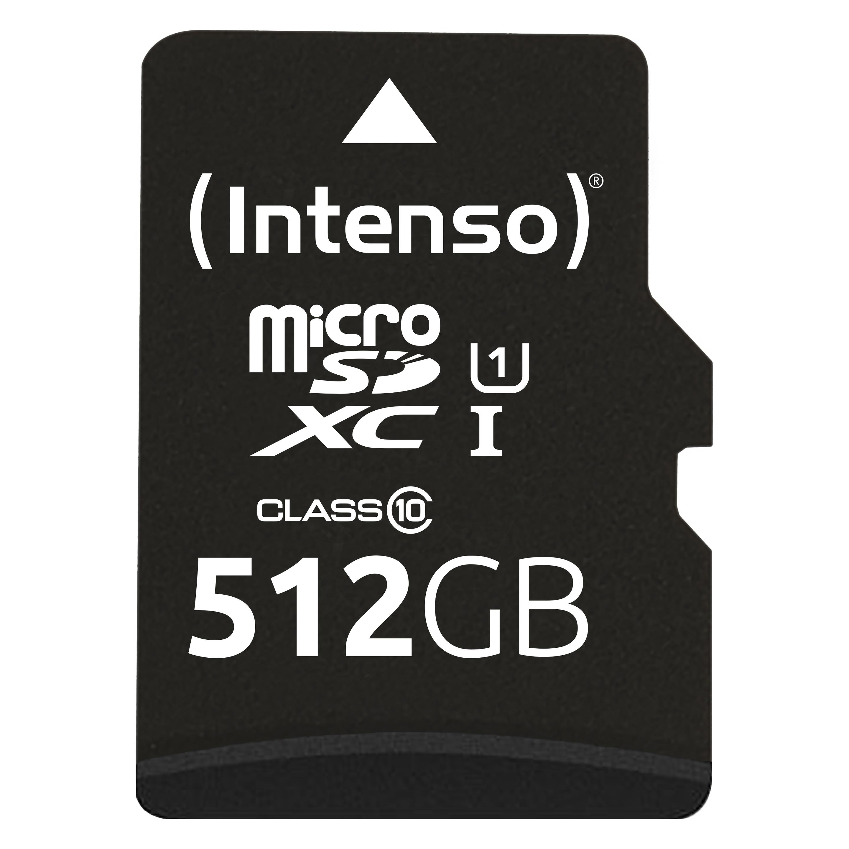 Intenso Performance (512 GB, microSDHC, U1, UHS-I) (3424493)