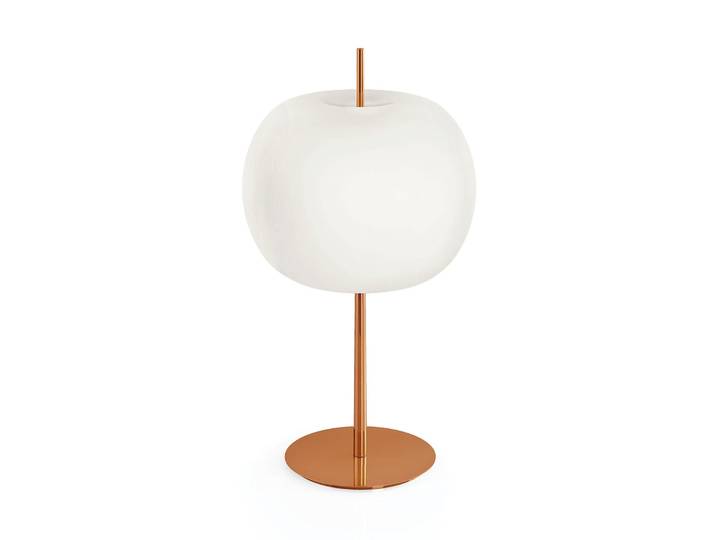 Kushi Lampe de Table XL Copper - KDLN - Salon / séjour - Design - Verre - Boule
