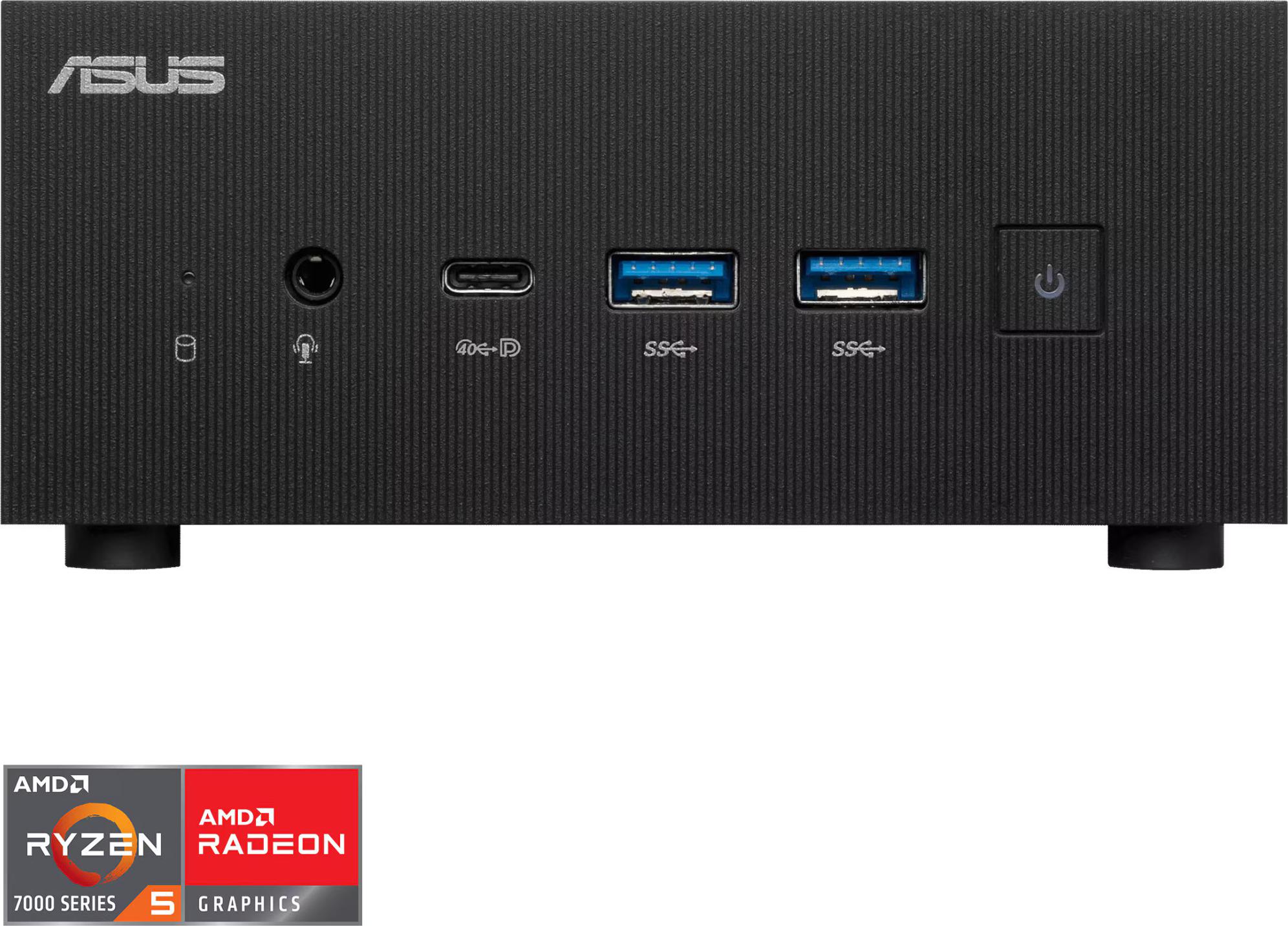 ASUS ExpertCenter PN53-BBR575HD, 0,92 l großer PC, Mini-PC Barebone, DDR5-SDRAM, PCI Express, Serial ATA III, Ethernet/LAN, Wi-Fi 6E (802.11ax)