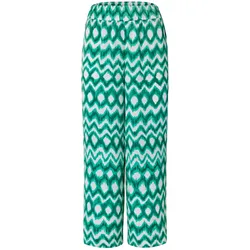 Tchibo - Bedruckte Satinhose - Damen - Gr. 48 - creme/print