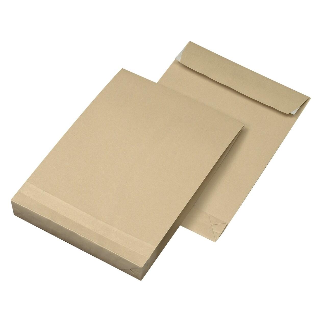 Mailmedia Faltenversandtasche mit Haftklebestreifen, B4 (250 Stk.) (30007367)