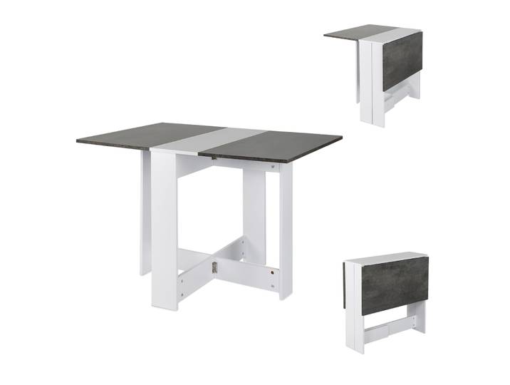 Table à manger, 103*76*73.4cm, pour 4-6 personnes, convient à la salle à manger, au salon, à la chambre