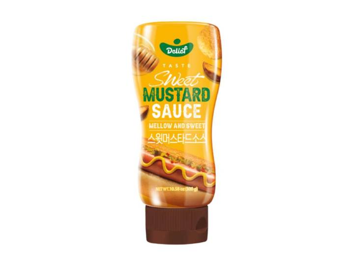 Delief zoete mosterdsaus 300 g