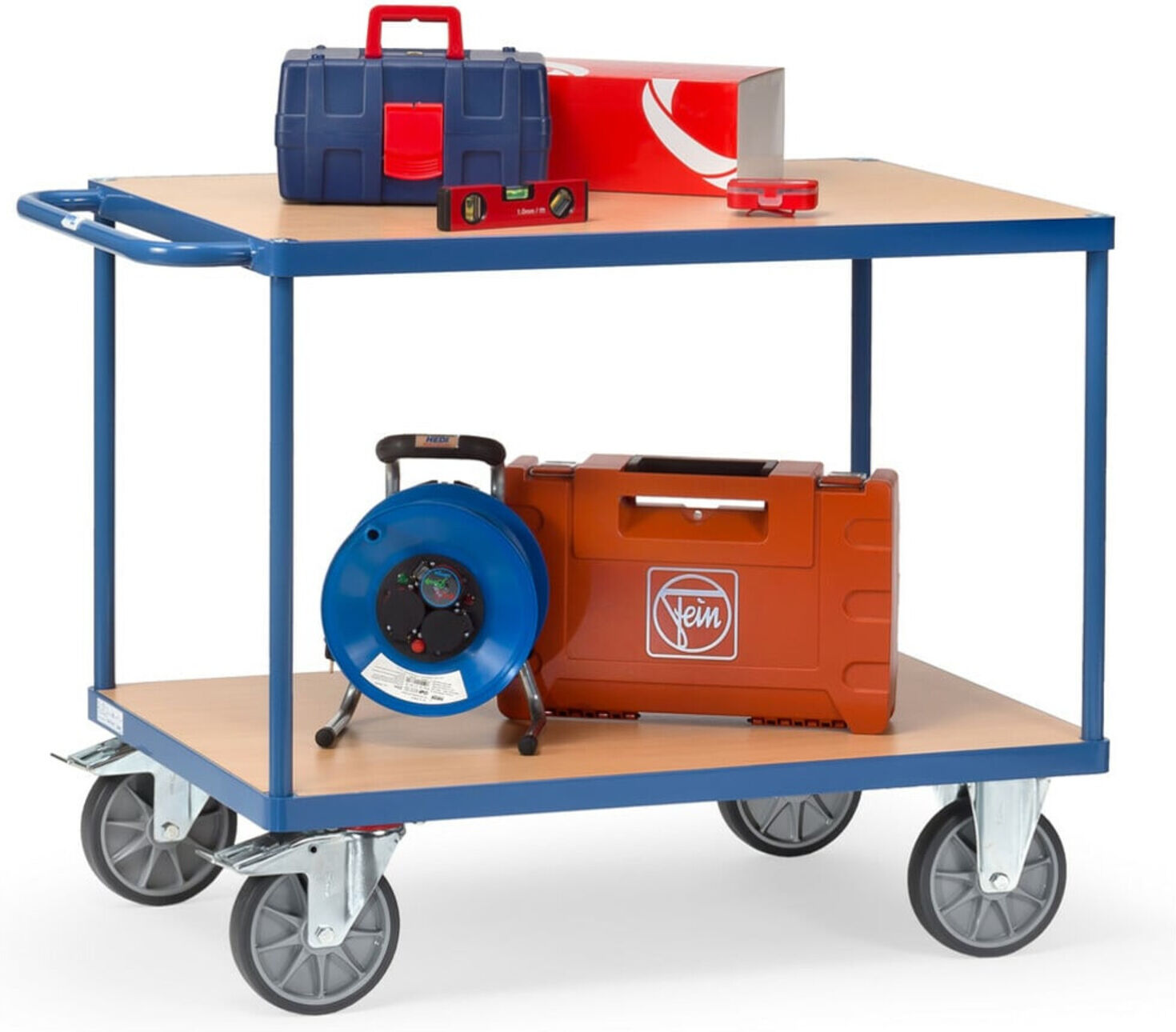 fetra Tischwagen 2400 - Tragkraft 500kg TPE-Reifen)