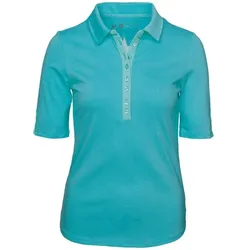 Girls Golf Elbow Serafina Damen 1/2 Arm Polo türkis