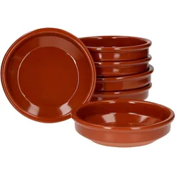 6er Set Cazuela Ton-Schale Bruno Ø 16cm Größe M Mittelalter Wikinger