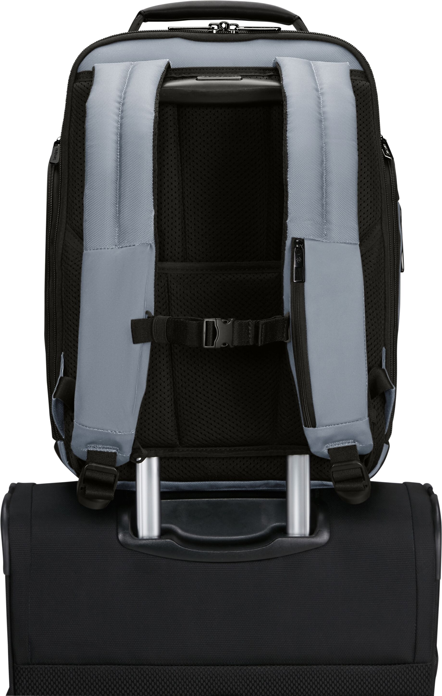 Laptoprucksack SAMSONITE "SPECTROLITE 4.0", Gr. B/H/T: 29cm x 41cm x 14cm, cloudy grau, Rucksäcke Laptoprucksack, Geschäftsrucksack, Businessrucksack mit vielen Fächern