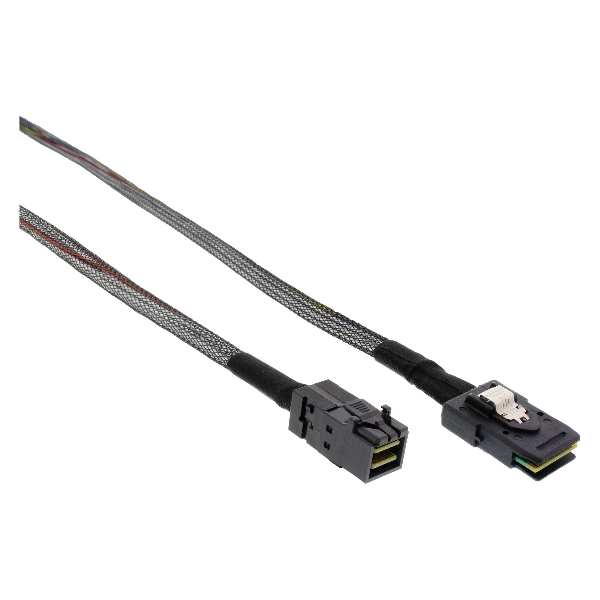 InLine Mini-SAS HD Kabel (50 cm, Mini-SAS) (27628A)