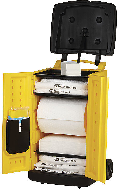PIG Leckage-Notfall-Caddy, Ausführung Öl, absorbiert 190 l