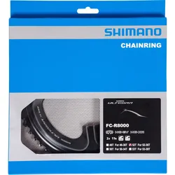 SHIMANO Kettenblatt ULTEGRA FC-R8000 52 Zähne Schwarz