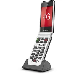 4G Smartphone 7,11 cm (2.8 Zoll) Single SIM  SimpliCity glam (Schwarz)