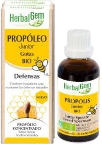 Herbalgem Propóleo Junior Jarabe Bio 15ml