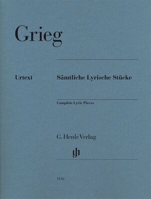 Henle Verlag Grieg Sämtliche Lyrische Stück