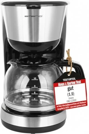 Emerio Kaffeemaschine, 1,25L, auto. Abschaltung