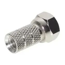F-Stecker, 5,2mm, VE 5 Stück