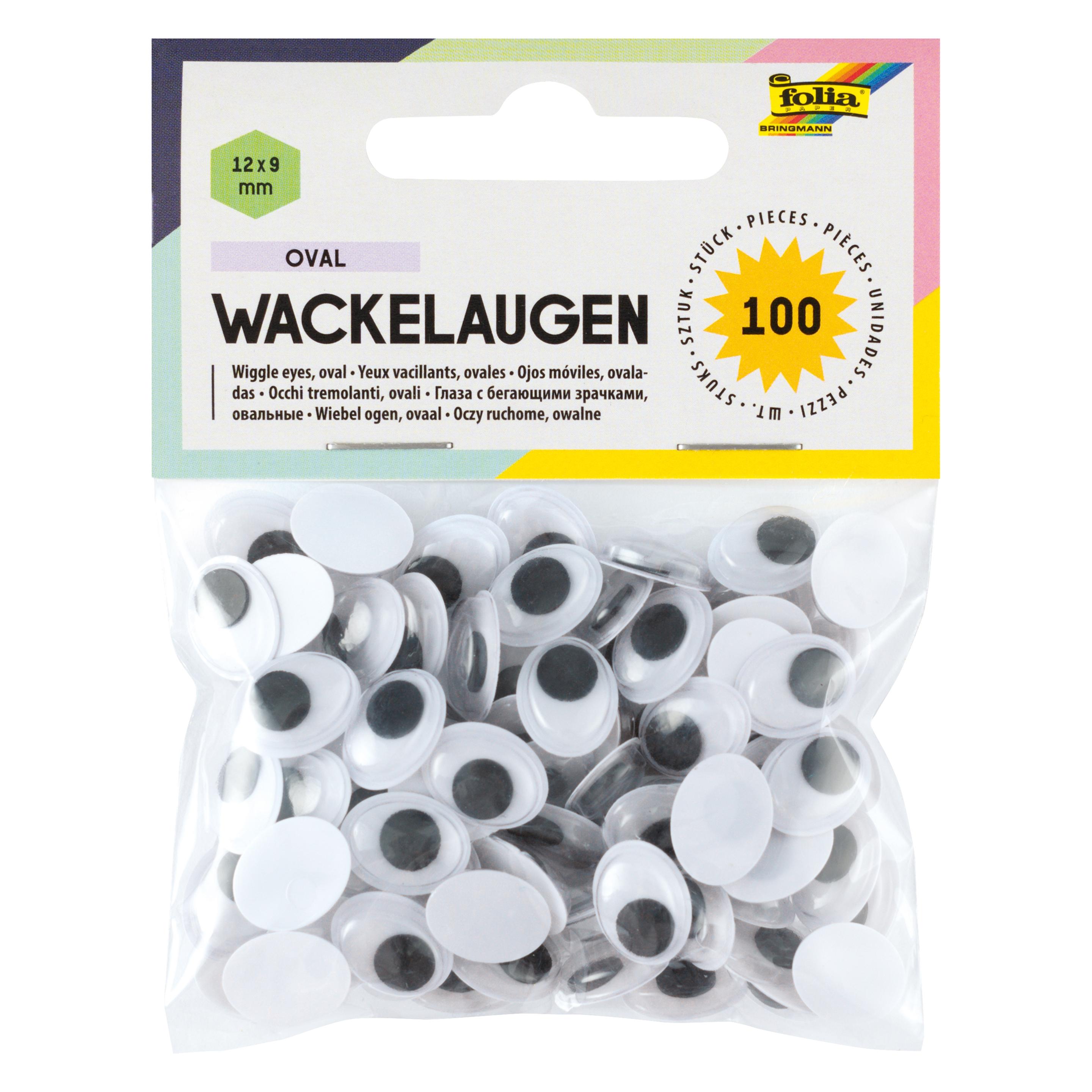 Folia Wackelaugen oval D12mm (751209)