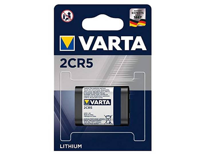 VARTA Lot de 10 Piles Photo \ Professional Lithium\ 2CR5 6\,0 volt