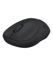 Logitech M220 Silent Maus optisch 3 Tasten drahtlos 2,4 GHz kabelloser Empfänger USB Anthrazit (910-004878)