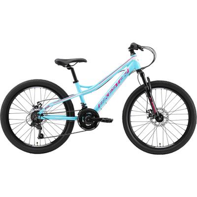 Jugendfahrrad BIKESTAR Gr. 33, blau (türkis), Fahrräder, Kinder, 33cm, 24 Zoll (60,96cm)