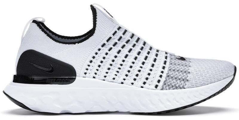 Nike React Phantom Run Flyknit 2 White Black - EU 40