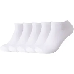 5er Pack camano Red Classics Sneakersocken 1000 - white 35-38