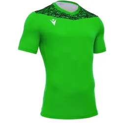 Macron, Herren, Sportshirt, Nash (S), Schwarz, Grün