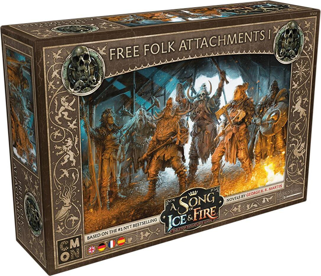CMON Free Folk Attachments #1 Uitbreiding voor A Song of Ice & Fire