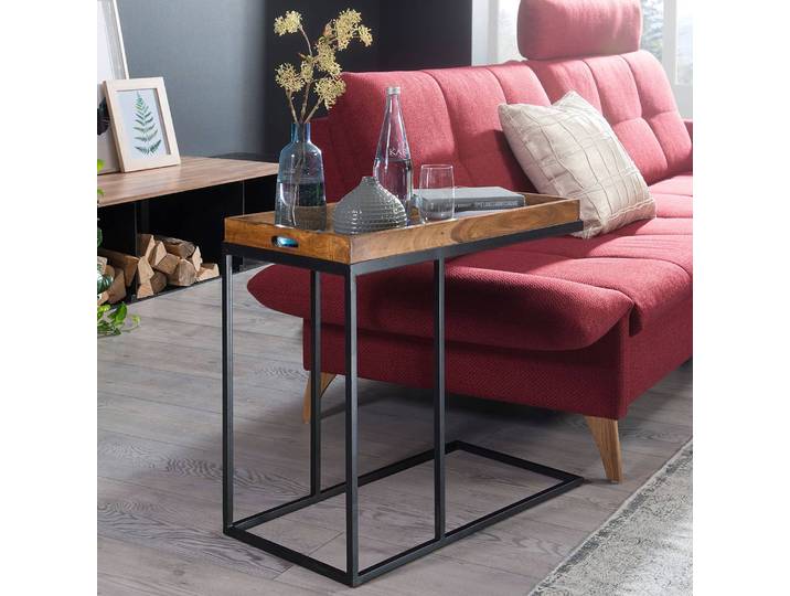 Beistelltisch Santa Ana 70 x 65 x 34cm Braun