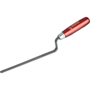 Schwan Maurerkelle 152210, 10 mm Breite, mit Holzgriff, Hamburger Fugenkelle
