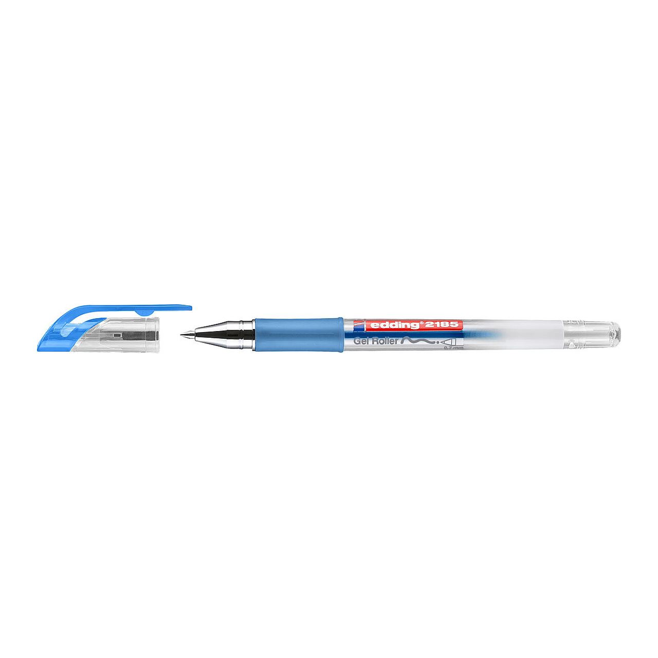 edding 2185 Crystaljelly Gelschreiber transparent 0,7 mm, Schreibfarbe: blau, 1 St.