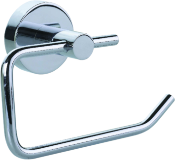Nie wieder Bohren nwb Papierrollenhalter Pro 020 P02235 chrom, mit Befestigungstechnik zum Kleben
