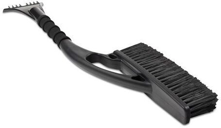 Grattoir publicitaire pour pare-brise SNOW ICE aluminium noir