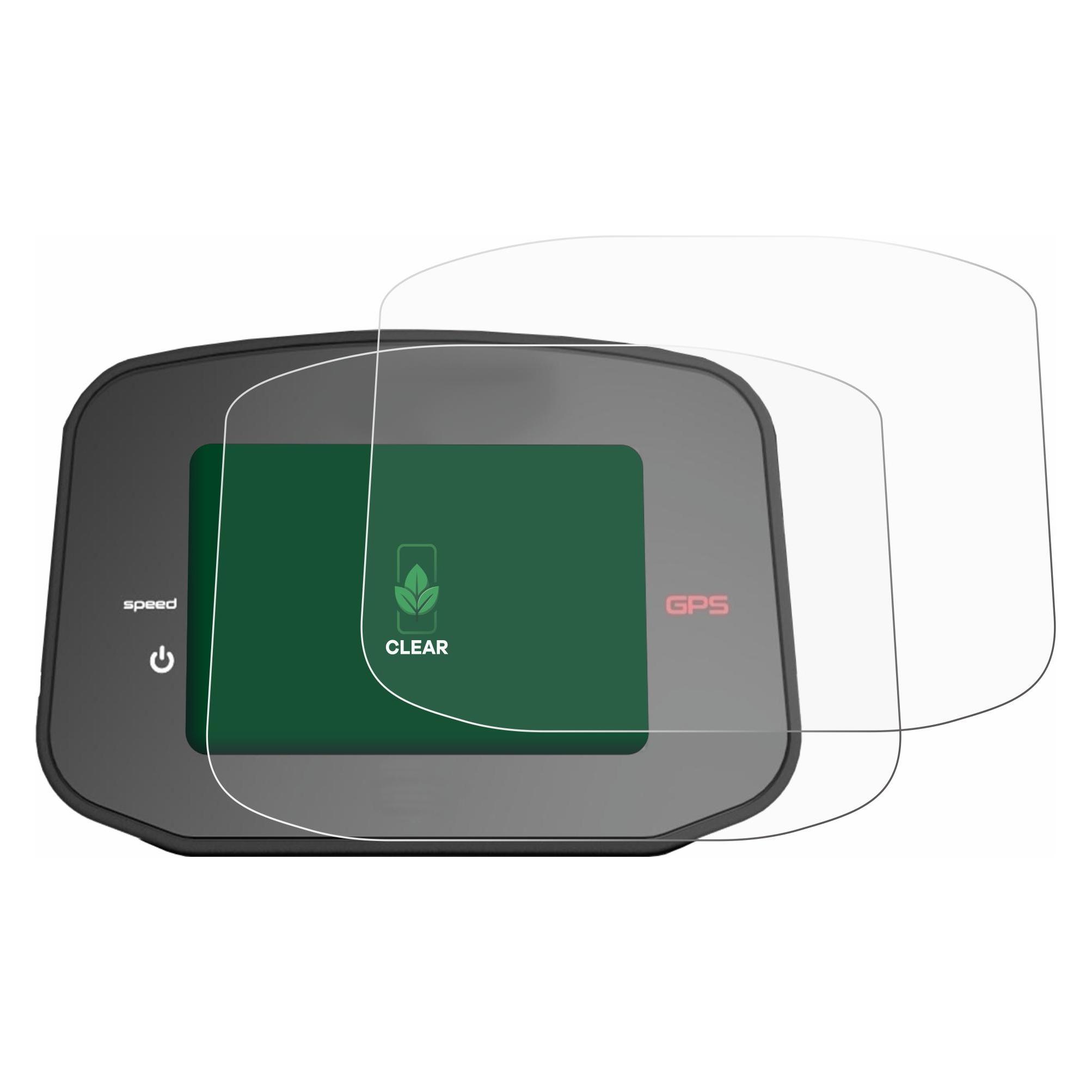 ScreenLeaf Schutzfolie für PowaKaddy CT8 GPS Displayschutz Display Schutz Folie Klar Transparent (6149716)