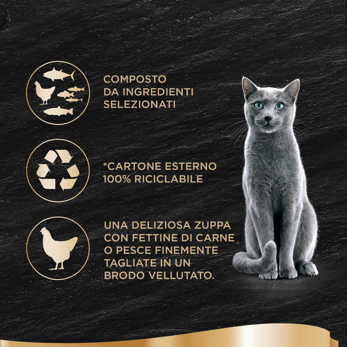 Sheba Soup Cat Busta Multipack 4x40G POLLO