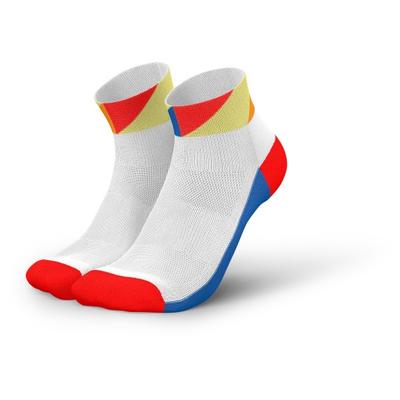 INCYLENCE - Running Polygons Short - Laufsocken 39-42 | EU 39-42 weiß