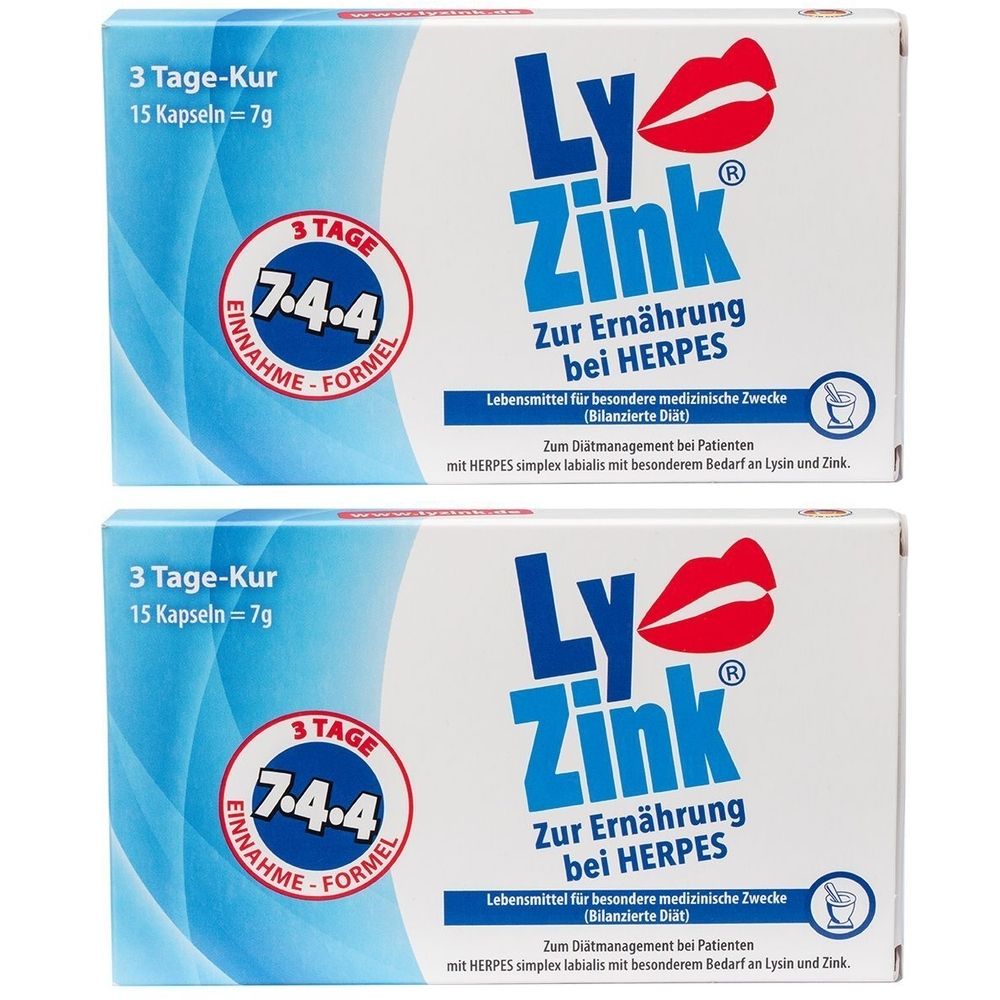 LY Zink Gegen Herpes Kapseln 2x 2x15 St