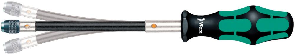 WERA Bit-Handhalter mit Schnellwechselfutter und flexiblem Schaft 1/4"