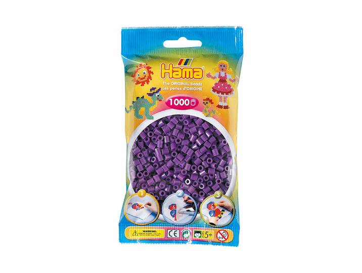Hama Perlen Violett