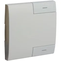 Legrand N4911M2ALN MyHOME-Wippe mit glatter Oberfläche für LIVINGLIGHT, 2-modulig, Farbe: Weiß