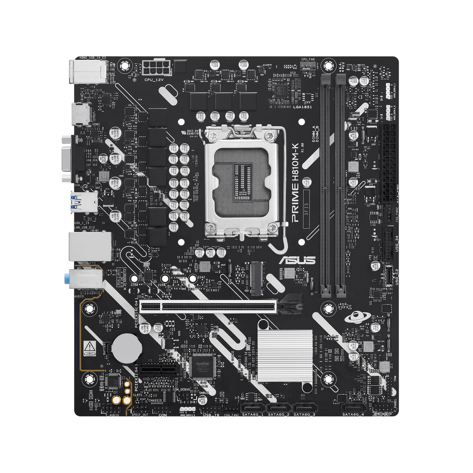 ASUS PRIME H810M-K Mainboard 90MB1N10-M0EAY0