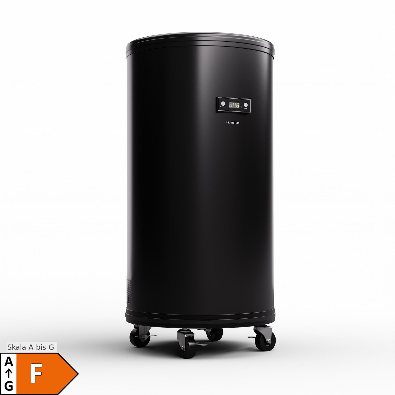 Mr. Barbot 75 Getränkekühler Barkühlschrank 75Ltr 0-16 °C mobil Schwarz 75 Liter