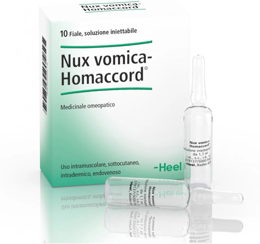 GUNA SpA Guna Nux Vomica Homac, 10 Fiale