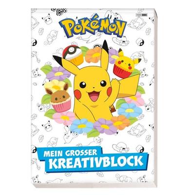 Pokémon: Mein großer Kreativblock, Taschenbuch von Panini, Panini, 978-3-8332-4285-4