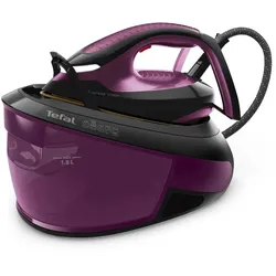 Tefal Express Vision SV8152E0 Dampfbügeleisen, schwarz/purpur